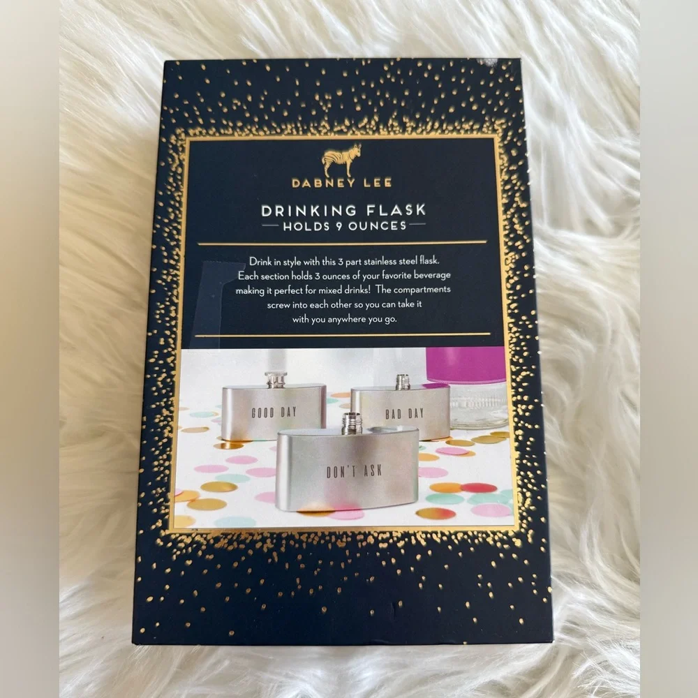 Dabney Lee | 9 oz. Stainless Steel Drinking Flasks that Connect Brand New